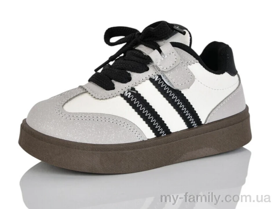 Кросівки штучна шкіра бежевий діти унісекс, Дитячі кросівки оптом