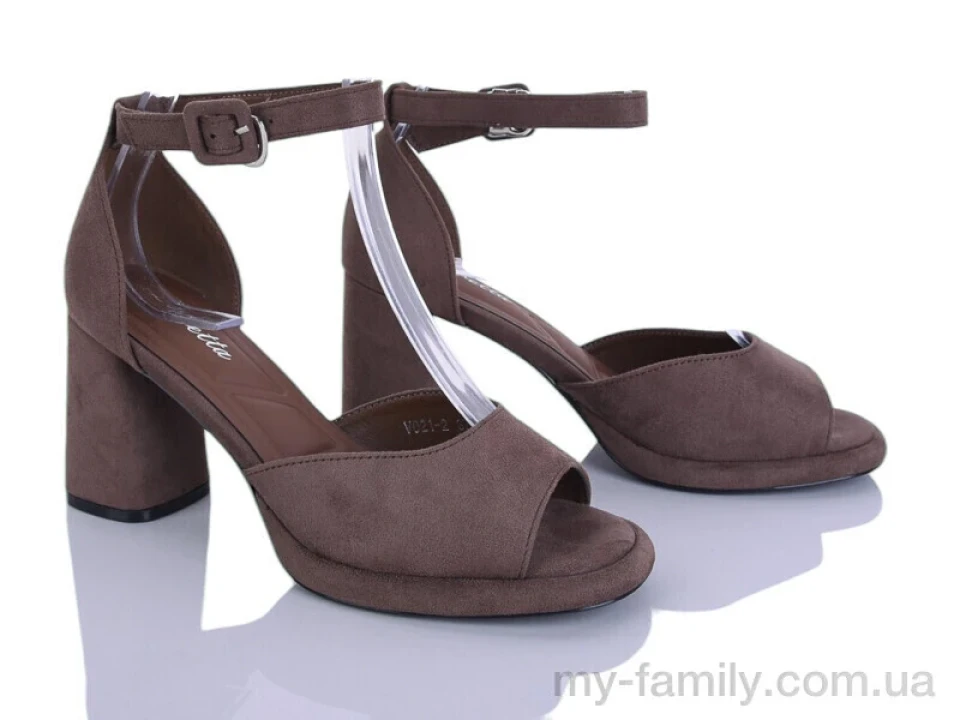 Босоніжки штучна замша коричневий жінки -, Жіночі босоніжки оптом