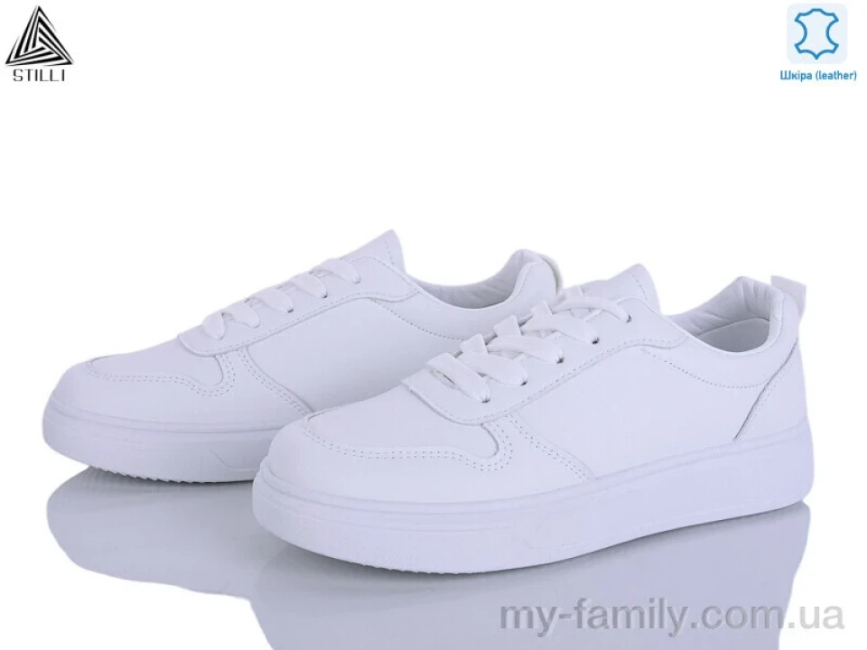 Кросівки натуральна шкіра білий жінки -, Жіночі кросівки оптом