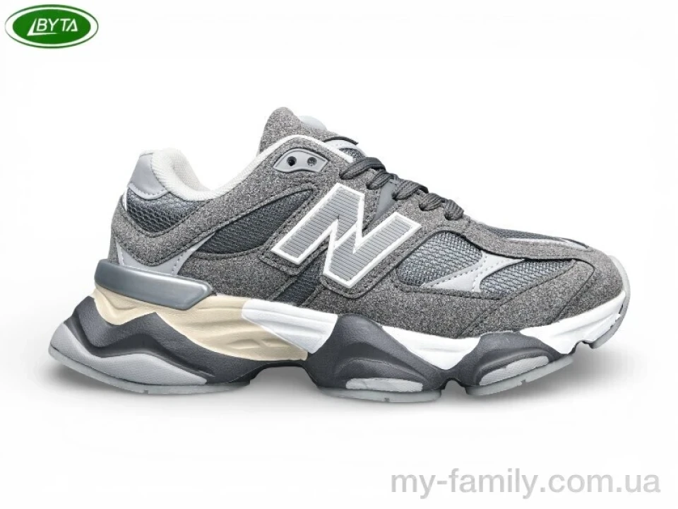 Кросівки штучна замша-текстиль сірий жінки -, Жіночі кросівки оптом