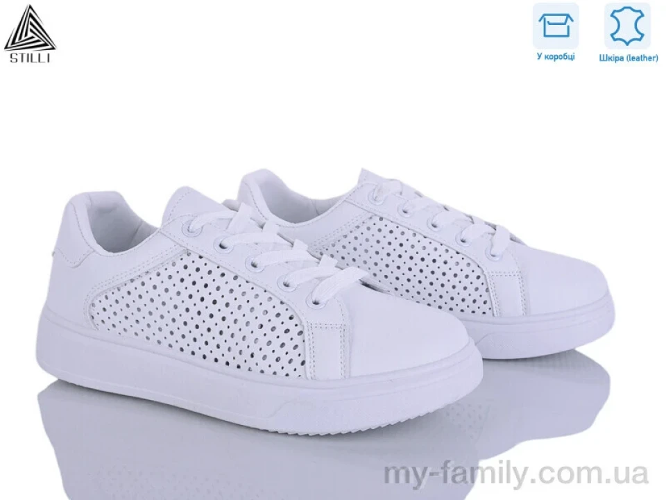 Кросівки натуральна шкіра білий жінки -, Жіночі кросівки оптом