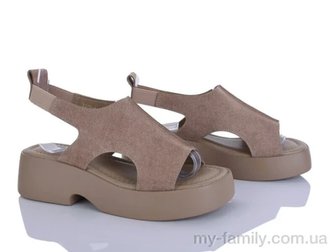 Босоніжки штучна замша коричневий жінки -, Жіночі босоніжки оптом