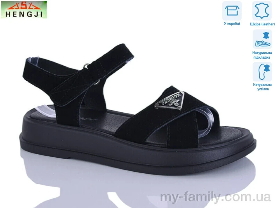 Босоніжки натуральна замша чорний жінки -, Жіночі босоніжки оптом