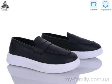 Туфлі натуральна шкіра чорний жінки -, Туфлі жіночі оптом