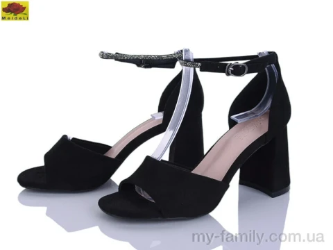 Босоніжки штучна замша чорний жінки -, Жіночі босоніжки оптом