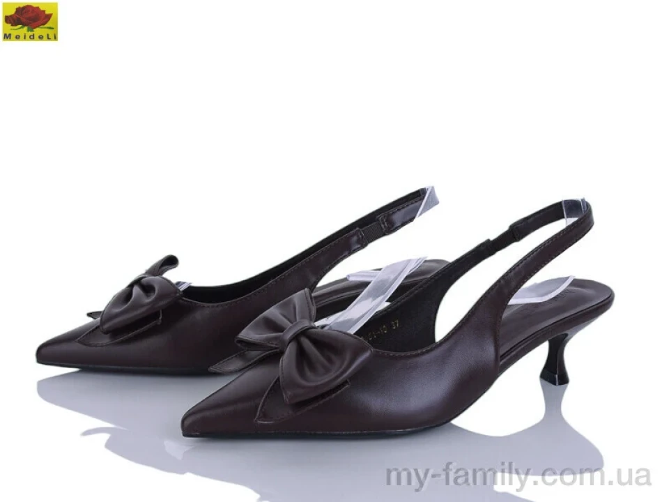 Туфлі штучна шкіра коричневий жінки -, Туфлі жіночі оптом