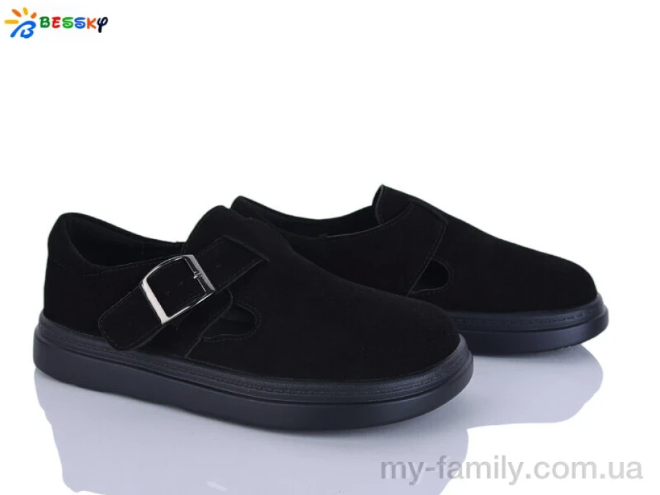 Туфлі штучна замша чорний діти дівчинка, Дитячі туфлі оптом