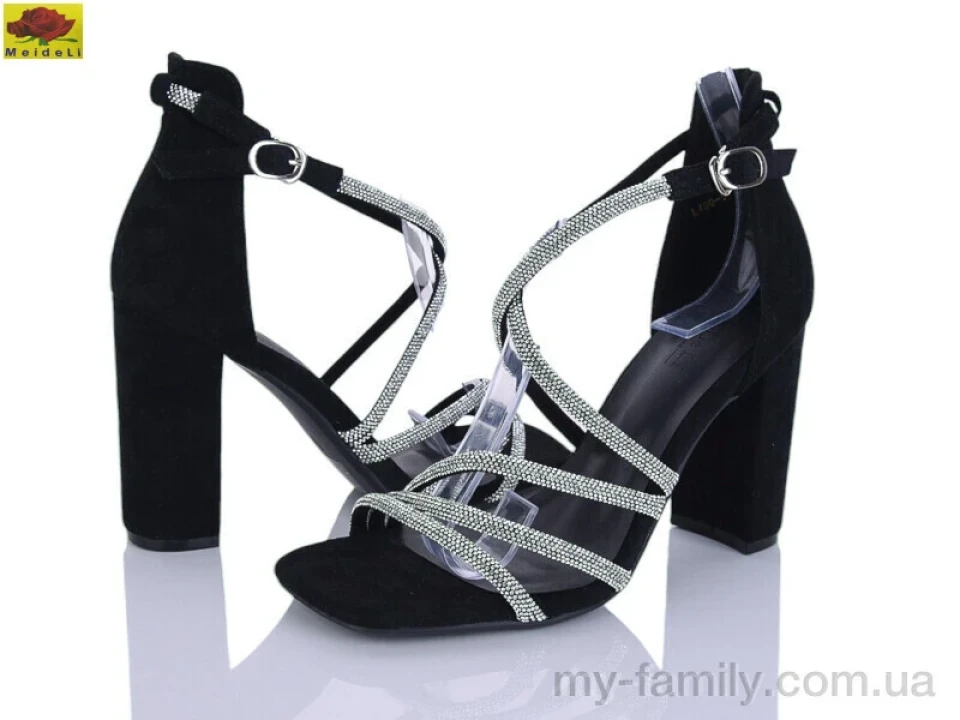 Туфлі штучна замша чорний жінки -, Туфлі жіночі оптом