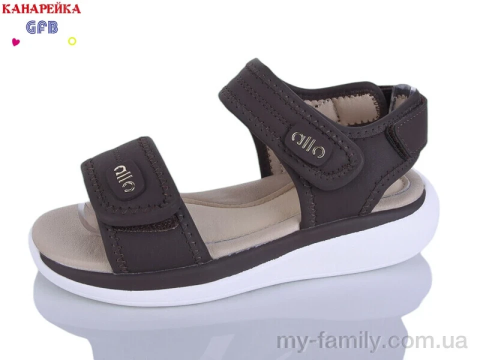 Босоніжки штучна шкіра коричневий діти дівчинка, Взуття оптом діти