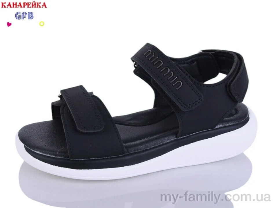 Босоніжки штучна шкіра чорний діти дівчинка, Взуття оптом діти