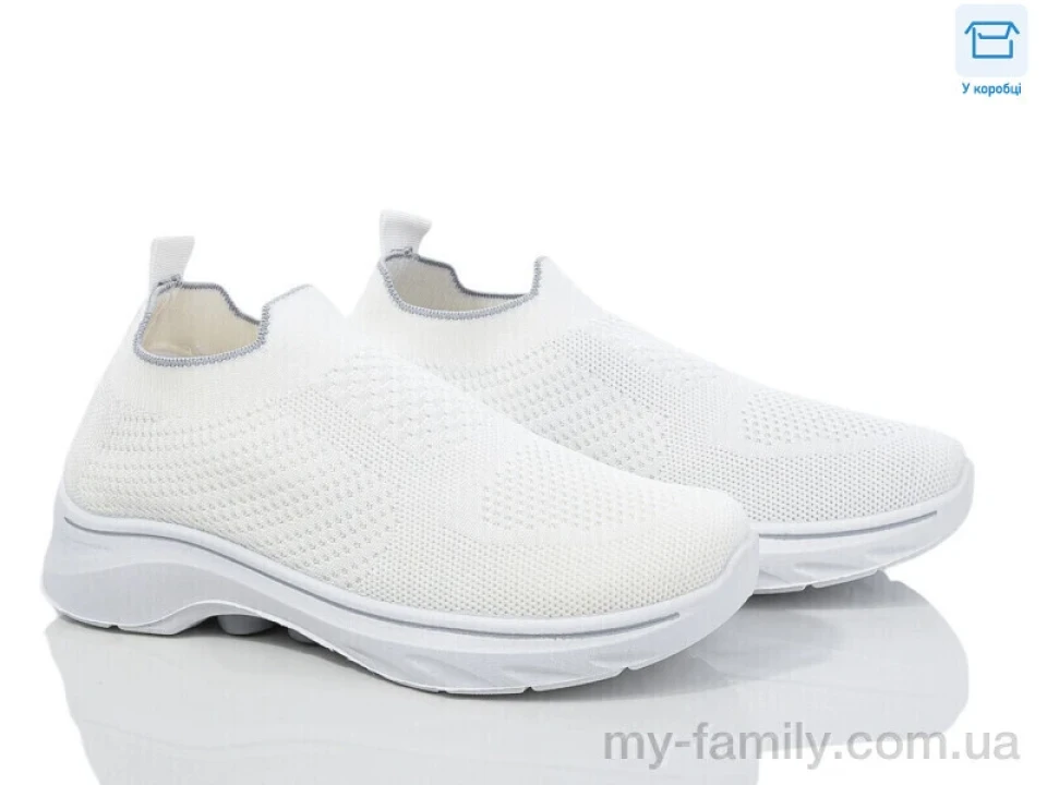 Кросівки текстиль білий жінки -, Жіночі кросівки оптом