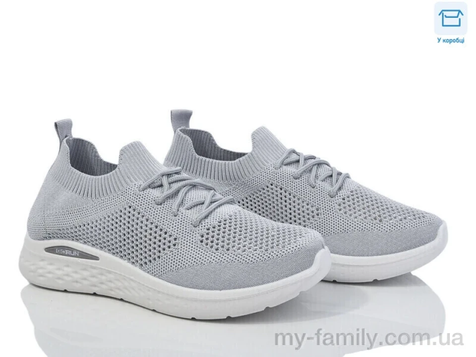 Кросівки текстиль сірий жінки -, Жіночі кросівки оптом