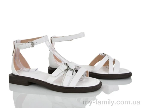 Босоніжки штучна шкіра білий жінки -, Жіночі босоніжки оптом