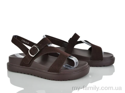 Босоніжки штучна замша коричневий жінки -, Жіночі босоніжки оптом