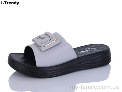 Шльопанці штучна шкіра сірий жінки -, Жіночі шльопанці оптом