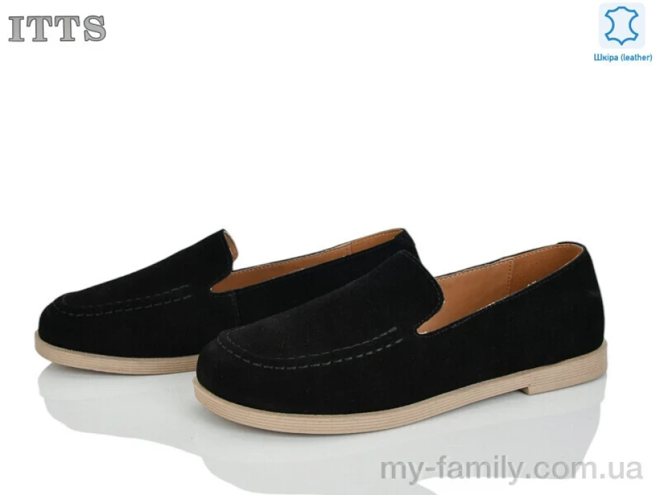 Туфлі натуральна замша чорний жінки -, Туфлі жіночі оптом