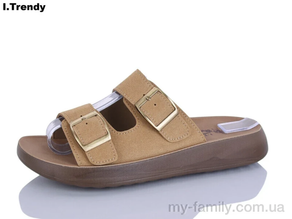 Шльопанці штучна замша бежевий жінки -, Жіночі шльопанці оптом