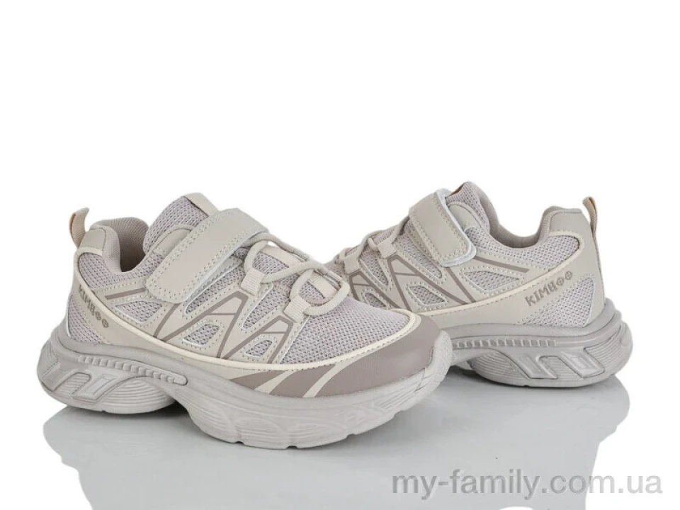 Кросівки штучна шкіра-текстиль бежевий діти унісекс, Дитячі кросівки оптом