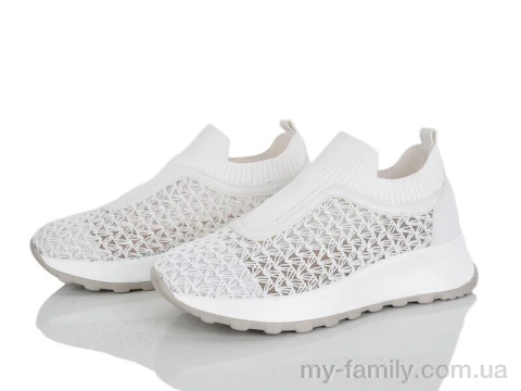 Кросівки текстиль білий жінки -, Жіночі кросівки оптом