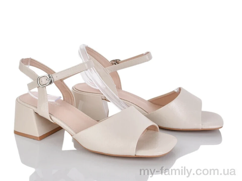 Босоніжки штучна шкіра бежевий жінки -, Жіночі босоніжки оптом