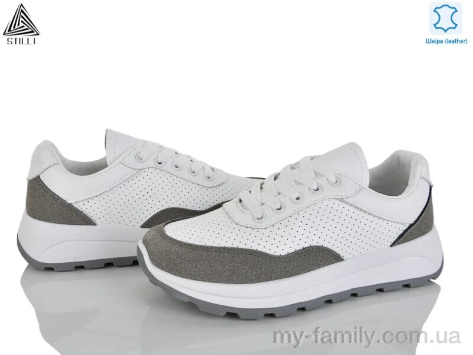 Кросівки натуральна шкіра-натуральна замша білий жінки -, Жіночі кросівки оптом