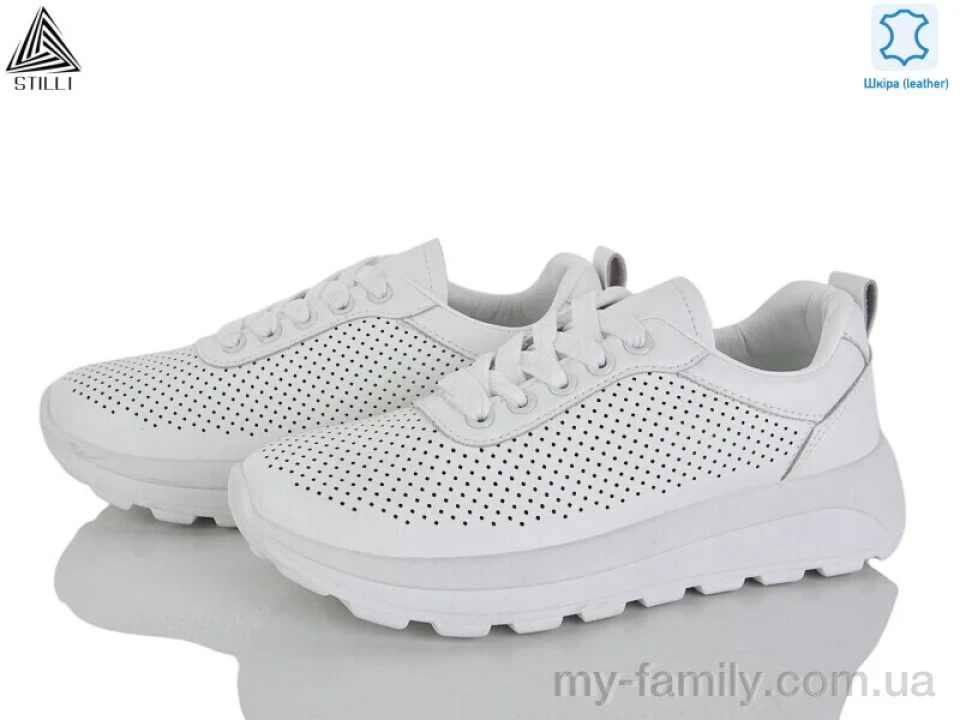 Кросівки натуральна шкіра білий жінки -, Жіночі кросівки оптом