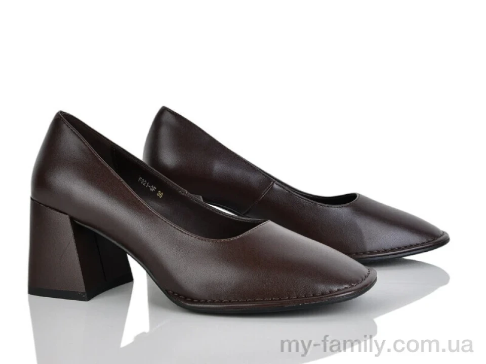 Туфлі штучна шкіра коричневий жінки -, Туфлі жіночі оптом