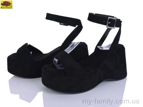 Босоніжки штучна замша чорний діти дівчинка, Взуття оптом діти