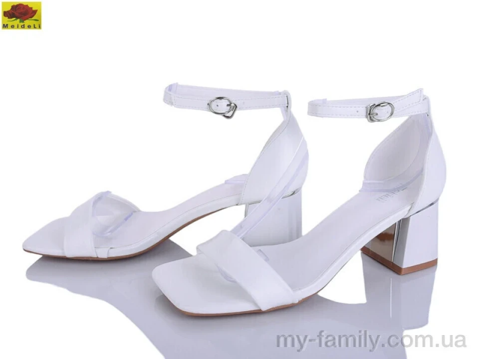 Босоніжки штучна шкіра білий жінки -, Жіночі босоніжки оптом