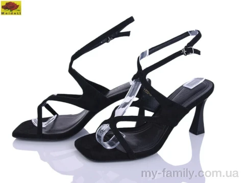 Босоніжки штучна замша чорний жінки -, Жіночі босоніжки оптом