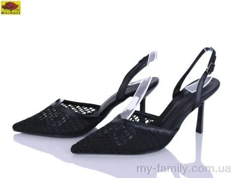 Туфлі штучна шкіра-текстиль чорний жінки -, Туфлі жіночі оптом