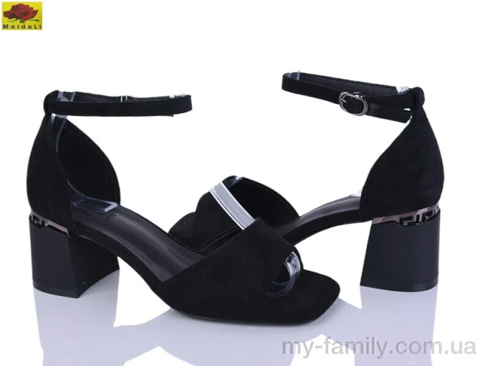 Босоніжки штучна замша чорний жінки -, Жіночі босоніжки оптом