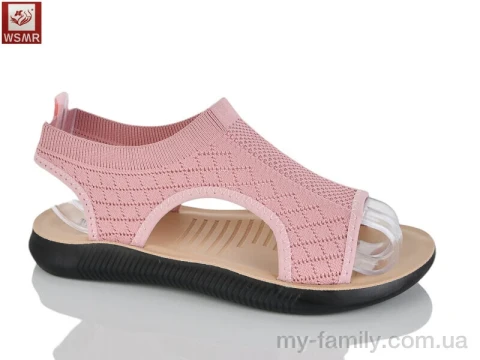 Босоніжки текстиль рожевий жінки -, Жіночі босоніжки оптом