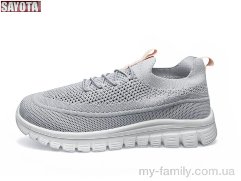 Кросівки текстиль сірий жінки -, Жіночі кросівки оптом