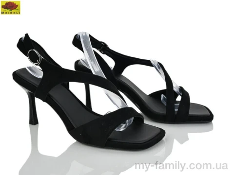 Босоніжки штучна замша чорний жінки -, Жіночі босоніжки оптом