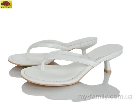 Шльопанці штучна шкіра білий жінки -, Жіночі шльопанці оптом