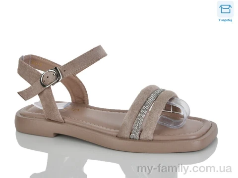 Босоніжки штучна замша бежевий жінки -, Жіночі босоніжки оптом