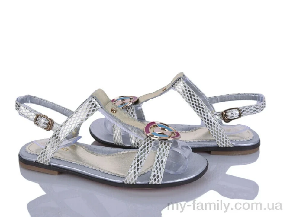 Босоніжки штучна шкіра золотий діти дівчинка, Взуття оптом діти