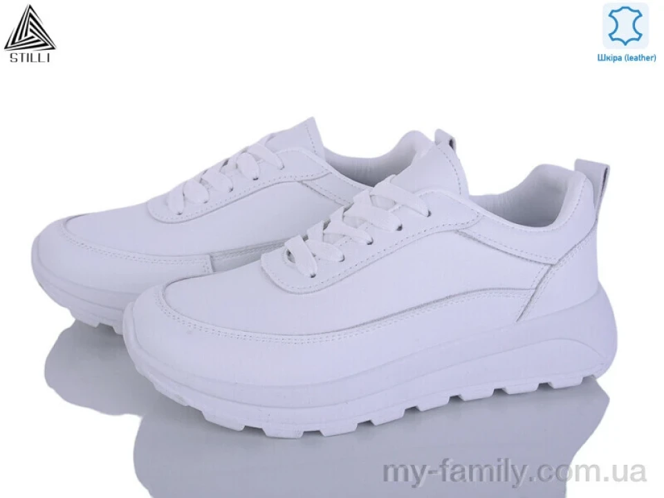 Кросівки натуральна шкіра білий жінки -, Жіночі кросівки оптом
