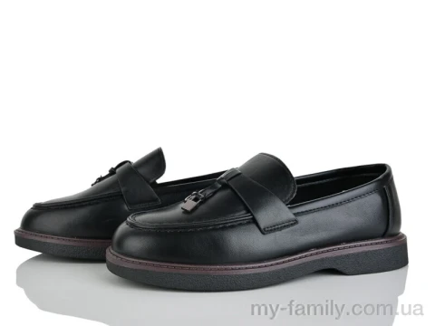 Туфлі штучна шкіра чорний жінки -, Туфлі жіночі оптом