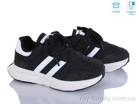 Кроссовки искусственная замша-текстиль черный дети унисекс, Детски кроссовки оптом