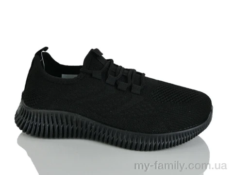 Кроссовки текстиль черный женщины -, Женские кроссовки оптом