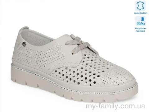 Туфлі натуральна шкіра сірий жінки -, Туфлі жіночі оптом