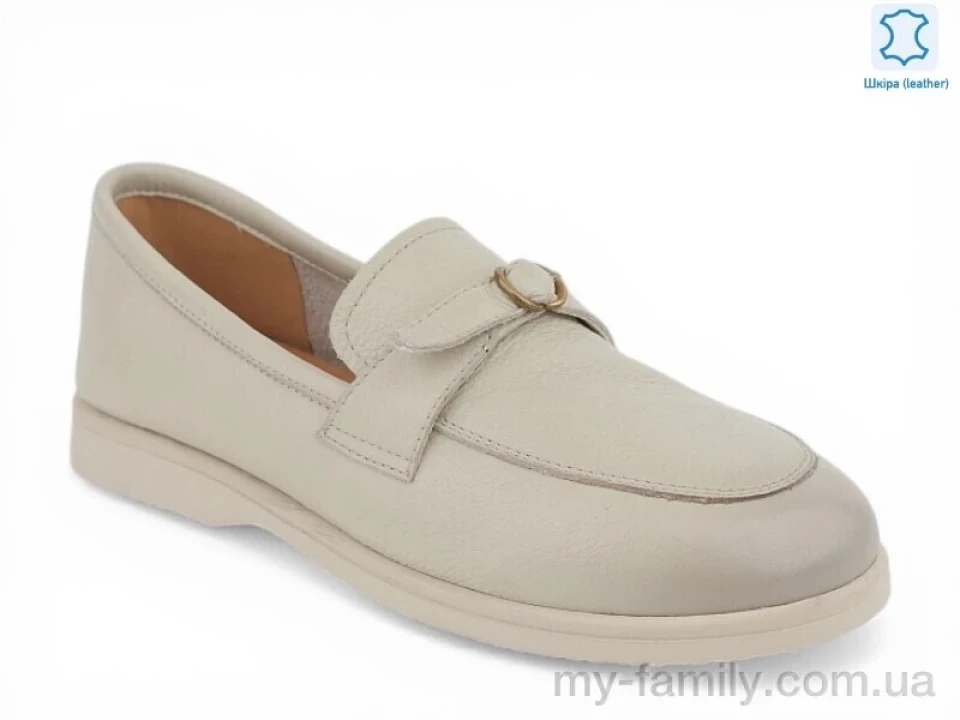 Туфлі натуральна шкіра бежевий жінки -, Туфлі жіночі оптом