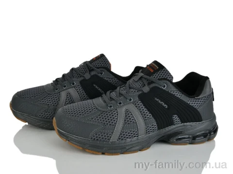 Кросівки штучна шкіра-текстиль сірий чоловіки -, Чоловічі кросівки оптом