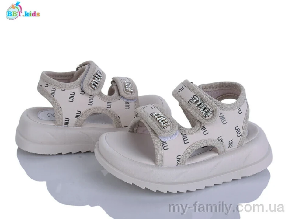 Босоніжки штучна шкіра бежевий діти дівчинка, Взуття оптом діти