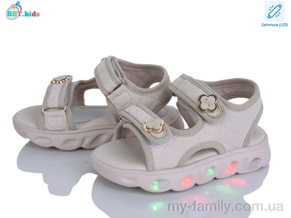 Босоніжки штучна шкіра бежевий діти дівчинка, Взуття оптом діти