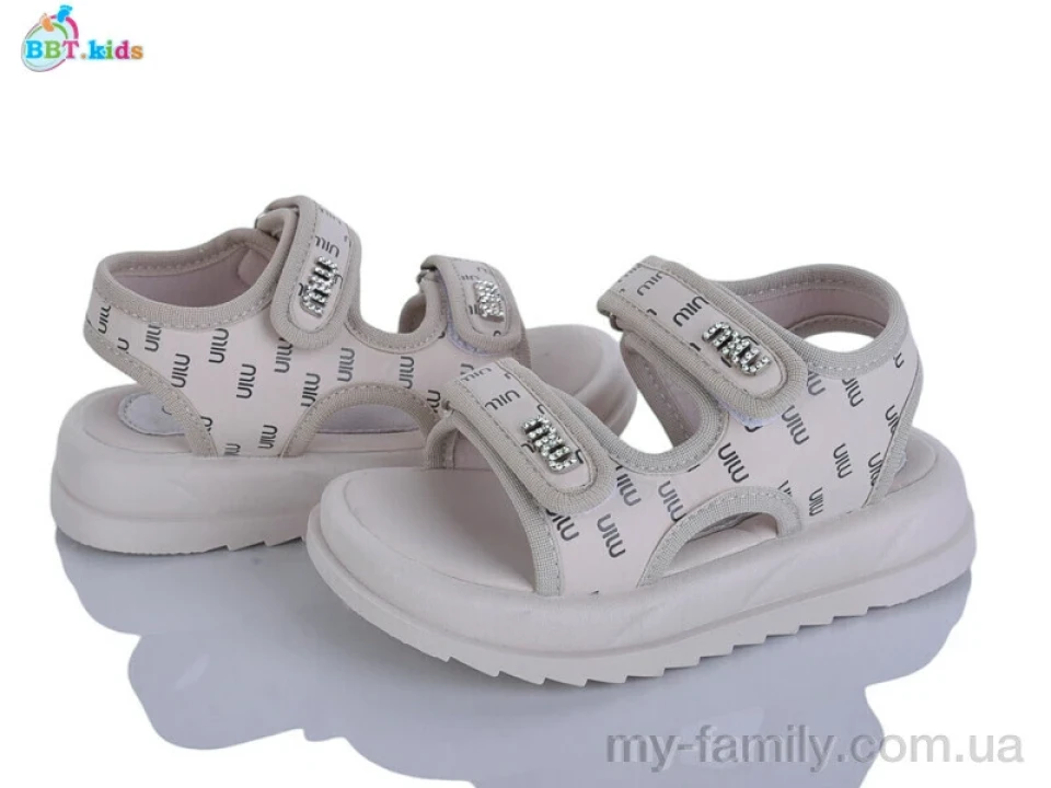 Босоніжки штучна шкіра бежевий діти дівчинка, Взуття оптом діти