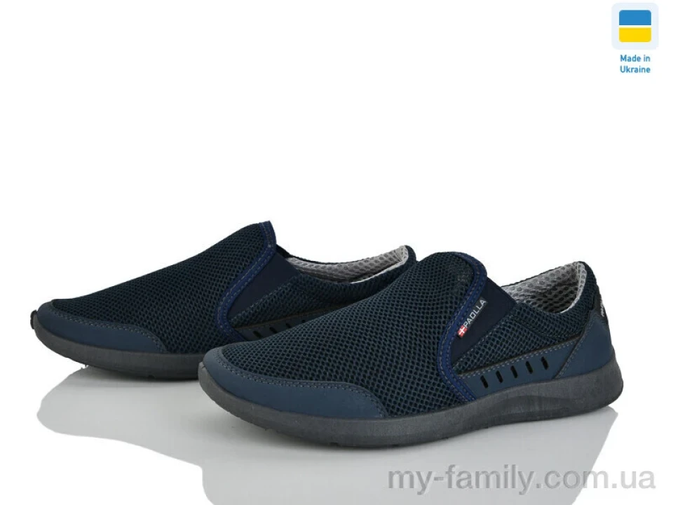 Кросівки штучна шкіра-текстиль синій чоловіки -, Чоловічі кросівки оптом