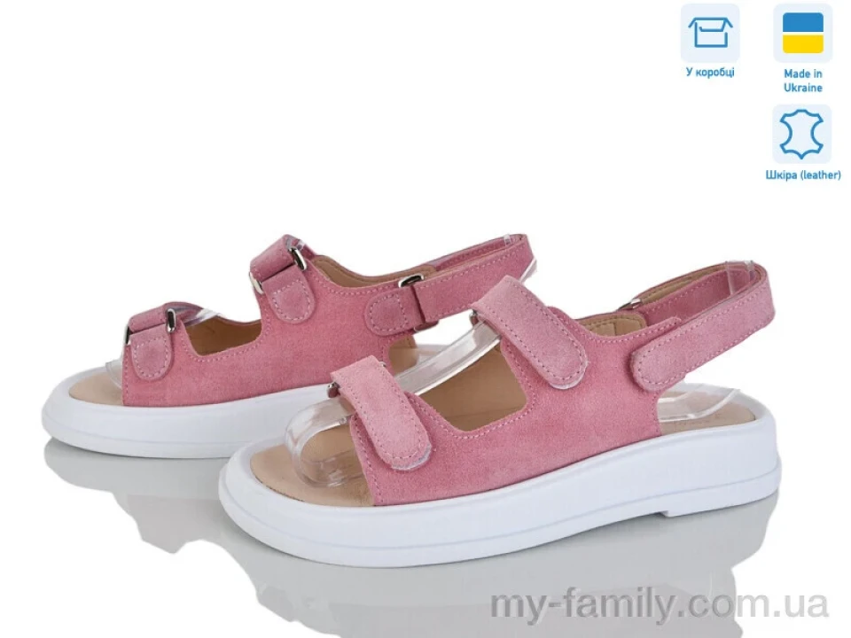 Босоніжки натуральна замша рожевий жінки -, Жіночі босоніжки оптом